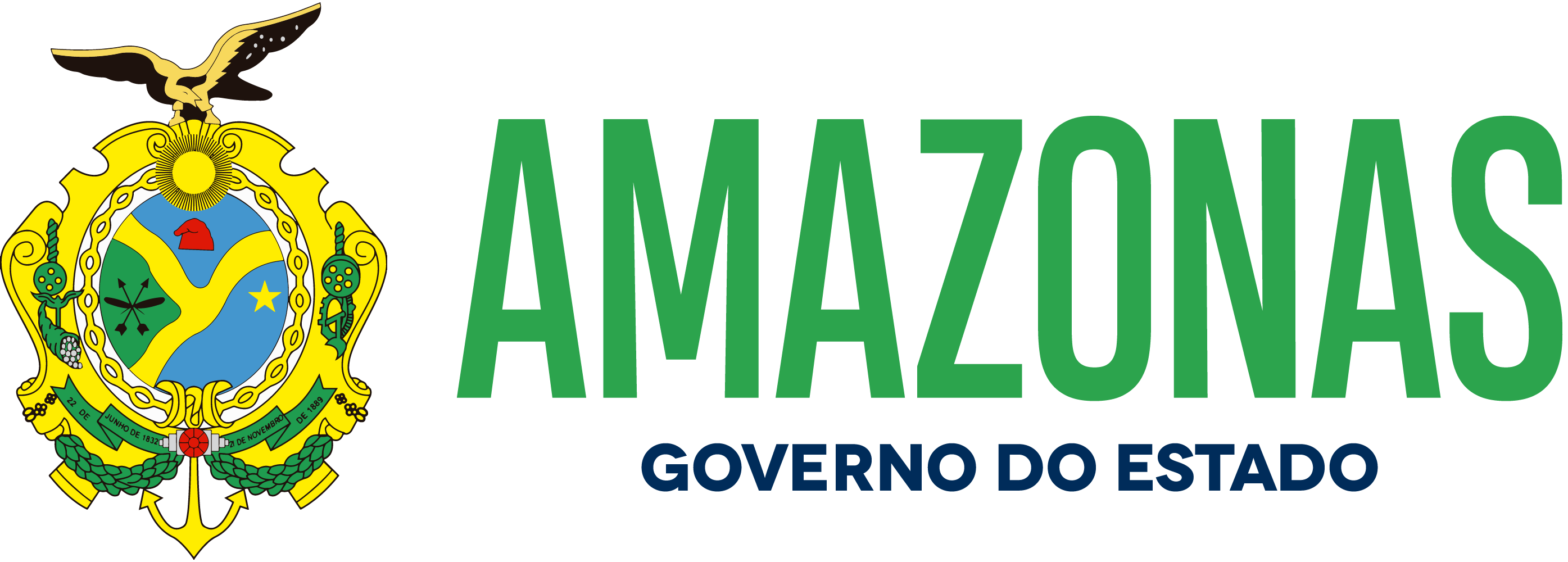 Logo Horizontal do Governo de AM